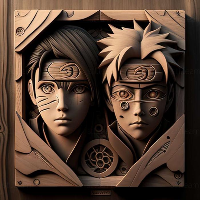 Anime Sakon and Ukon from Naruto